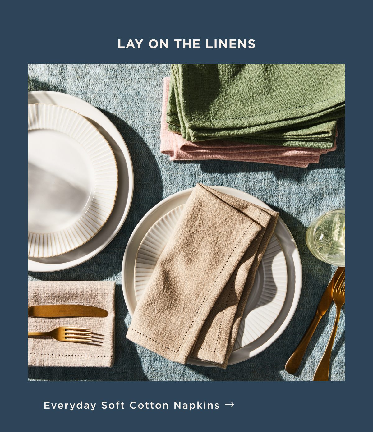 Everyday Soft Cotton Napkins