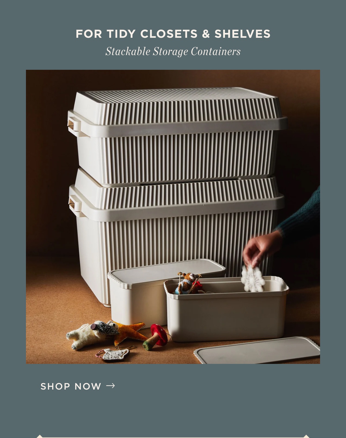 Stackable Storage Containers
