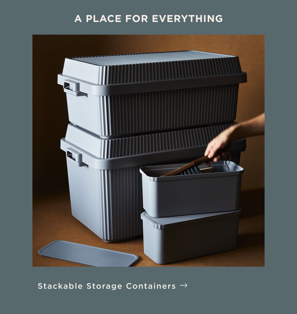 Stackable Storage Containers
