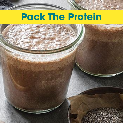 Pack the protein