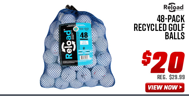 Reload 48-Pack Recycled Golf Balls