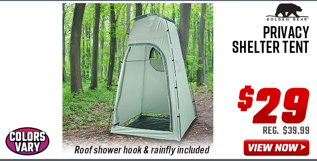 Golden Bear Privacy Shelter Tent