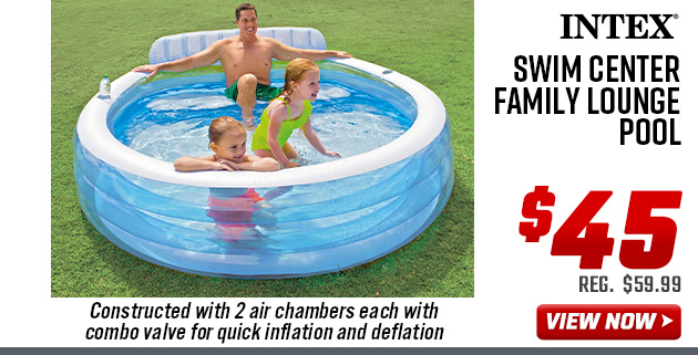 Intex Swim Center Family Lounge Pool