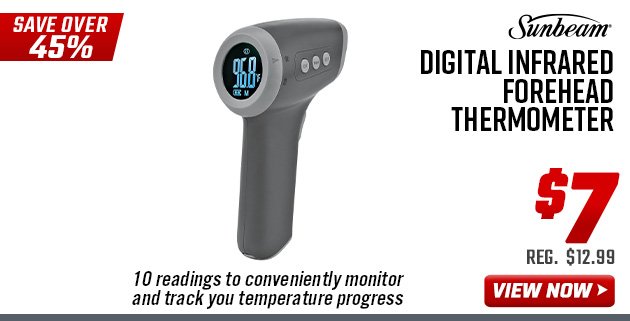 Sunbeam Digital Infrared Forehead Thermometer