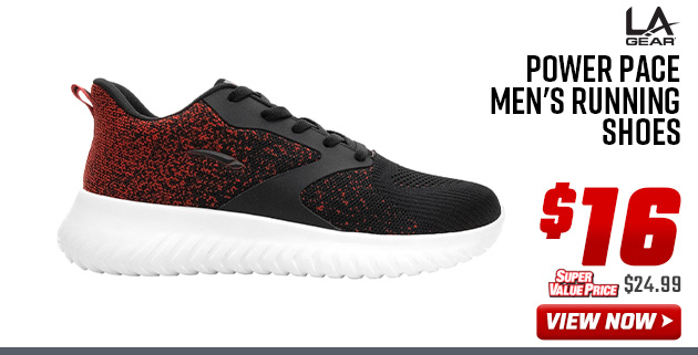 LA Gear Power Pace Men's Running Shoes