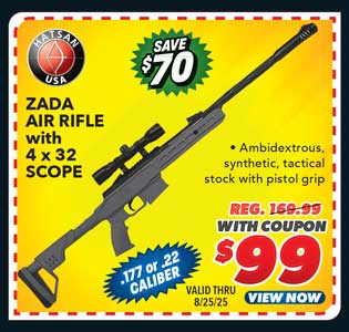 Hatsan Zada Air Rifle with 4x32 Scope