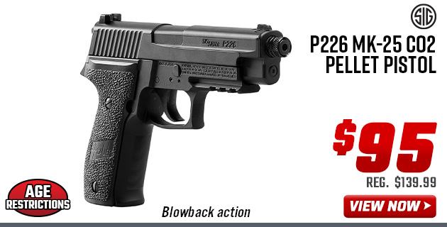Sig Sauer P226 MK-25 CO2 Pellet Pistol