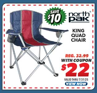 North Pak King Quad Chair