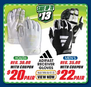 adidas Adifast 4.0 Adult Football Receiver Gloves