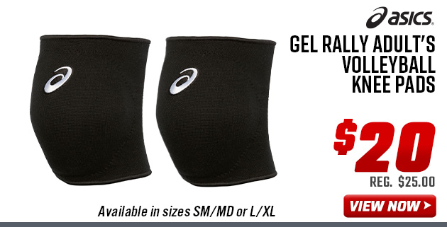 ASICS Gel Rally Adult's Volleyball Knee Pads