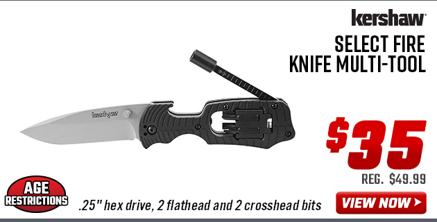 Kershaw Select Fire Knife Multi-Tool