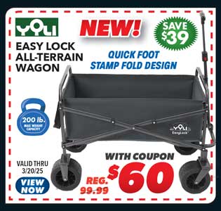 Yoli Easy Lock All Terrain Wagon