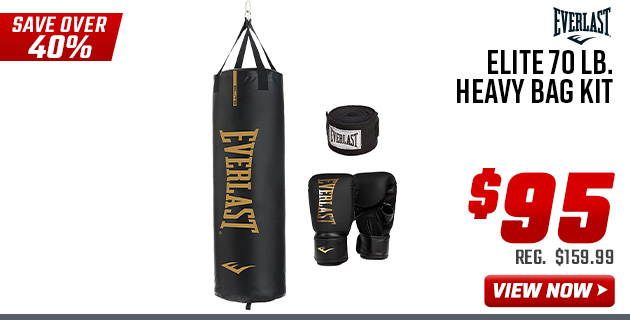 Everlast Elite 70 lb. Heavy Bag Kit