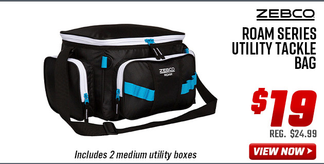 Zebco Roam Series Utility Tackle Bag