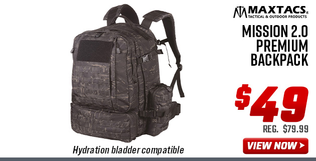 Maxtacs Mission 2.0 Premium Backpack