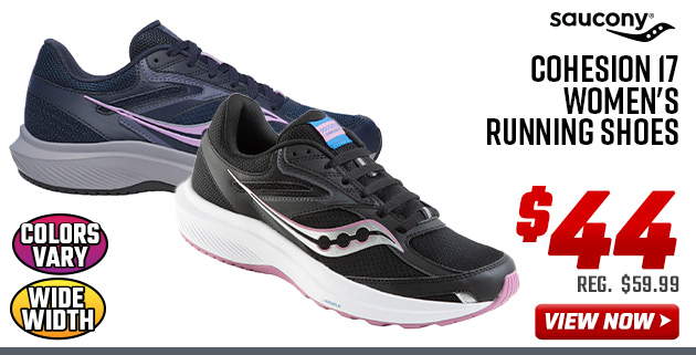 Saucony Cohesion 17 Women's Running Shoes