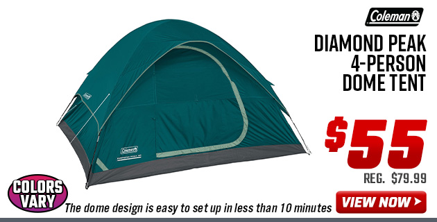 Coleman Diamond Peak 4-Person Dome Tent