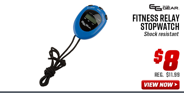 Go Time Gear Fitness Relay Stopwatch