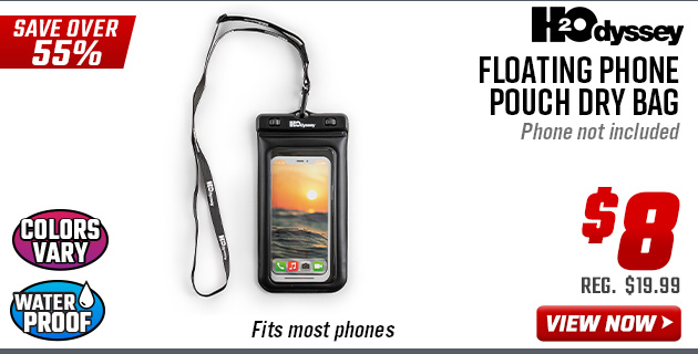 H2Odyssey Floating Phone Pouch Dry Bag