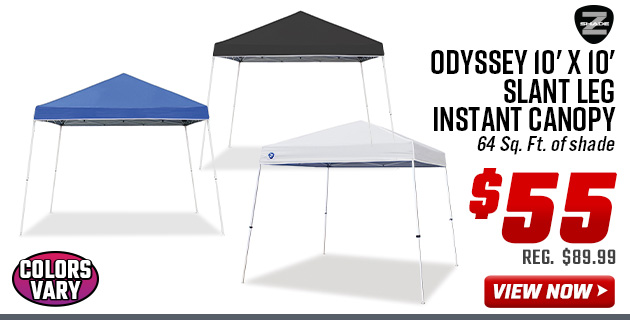 Z-Shade Odyssey 10' x 10' Slant Leg Instant Canopy