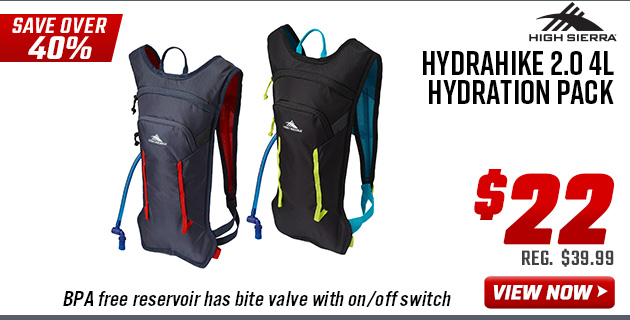 High Sierra Hydrahike 2.0 4L Hydration Pack