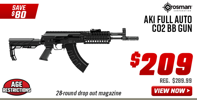 Crosman AK1 Full Auto CO2 BB Gun