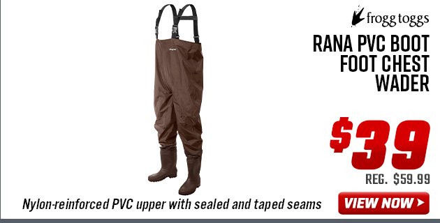 Frog Togg's Rana PVC Boot Foot Chest Wader