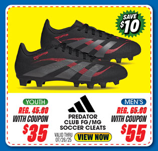 adidas Predator Club FG/MG Unisex Soccer Cleats