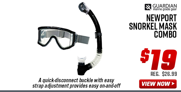 Guardian Newport Snorkel Mask Combo