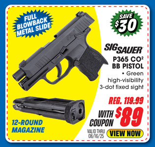 Sig Sauer P365 CO2 BB Air Pistol
