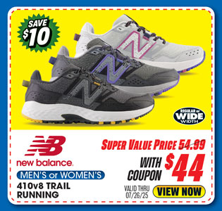 New Balance 410V8 Men's or Women's Trail Running Shoes
