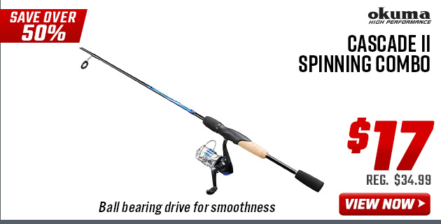 Okuma Cascade II Spinning Combo