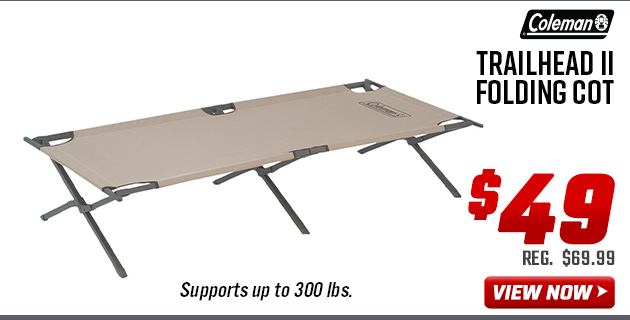 Coleman Trailhead II Folding Cot