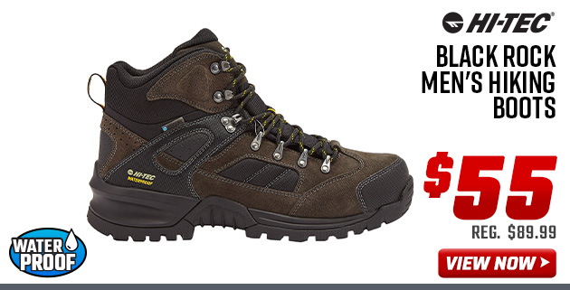 Hi-Tec Black Rock Men's Hiking Boots