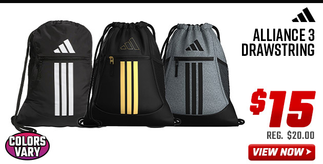 adidas Alliance 3 Drawstring Sackpack