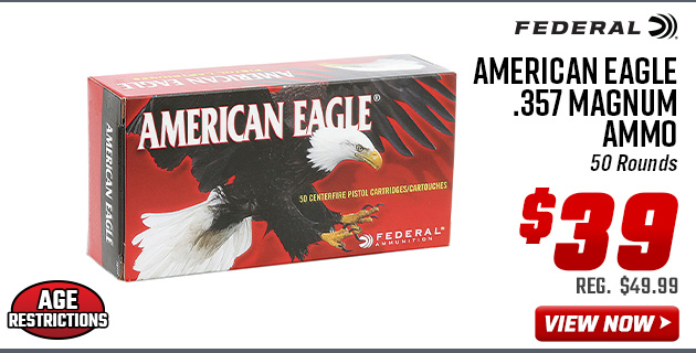 Federal American Eagle .357 Magnum Ammo