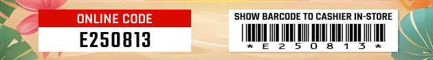 $10 off $50. Exclusions apply. Use code E250813