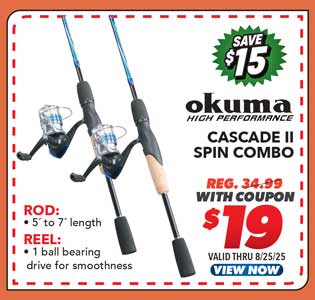 Okuma Cascade II Spinning Combo