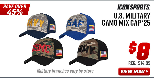 Icon Sports U.S. Military Camo Mix Cap '25