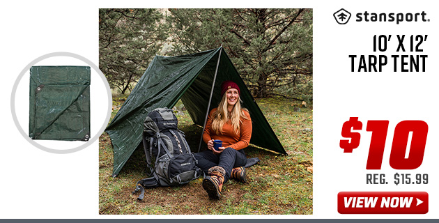 Stansport 10' x 12' Tarp