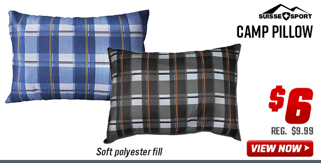 Suisse Sport Camp Pillow