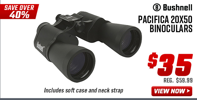 Bushnell Pacifica 20x50 Binoculars
