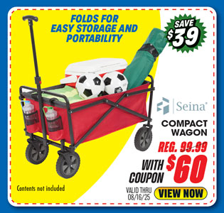 Seina Collapsible Utility Wagon