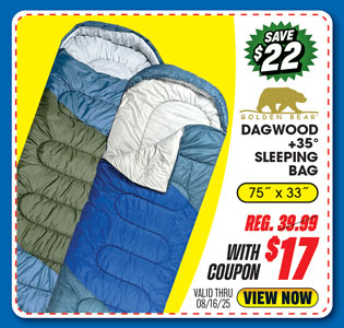 Golden Bear Dagwood Sleeping Bag