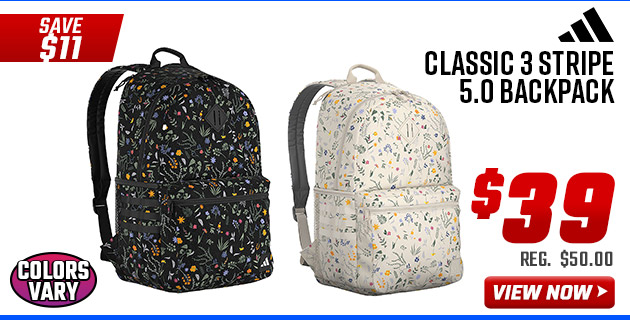 adidas Classic 3 Stripe 5.0 Backpack