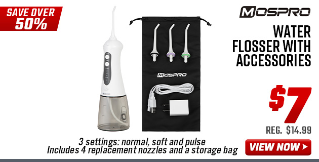 Mospro Water Flosser with Accessories