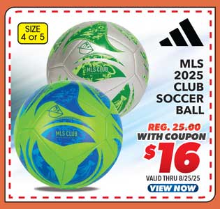 adidas MLS Club Soccer Ball 2025