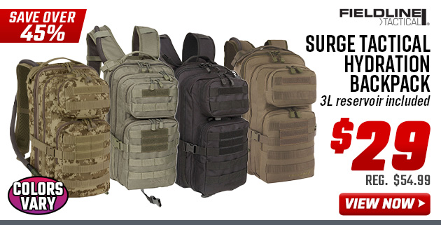 Fieldline Surge Tactical Hydration Backpack