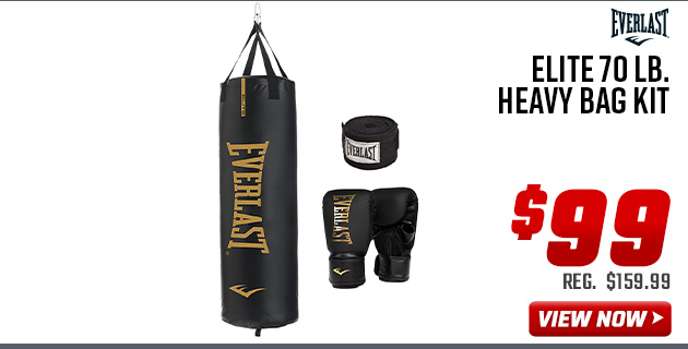 Everlast Elite 70 lb. Heavy Bag Kit