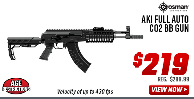 Crosman AK1 Full Auto CO2 BB Gun